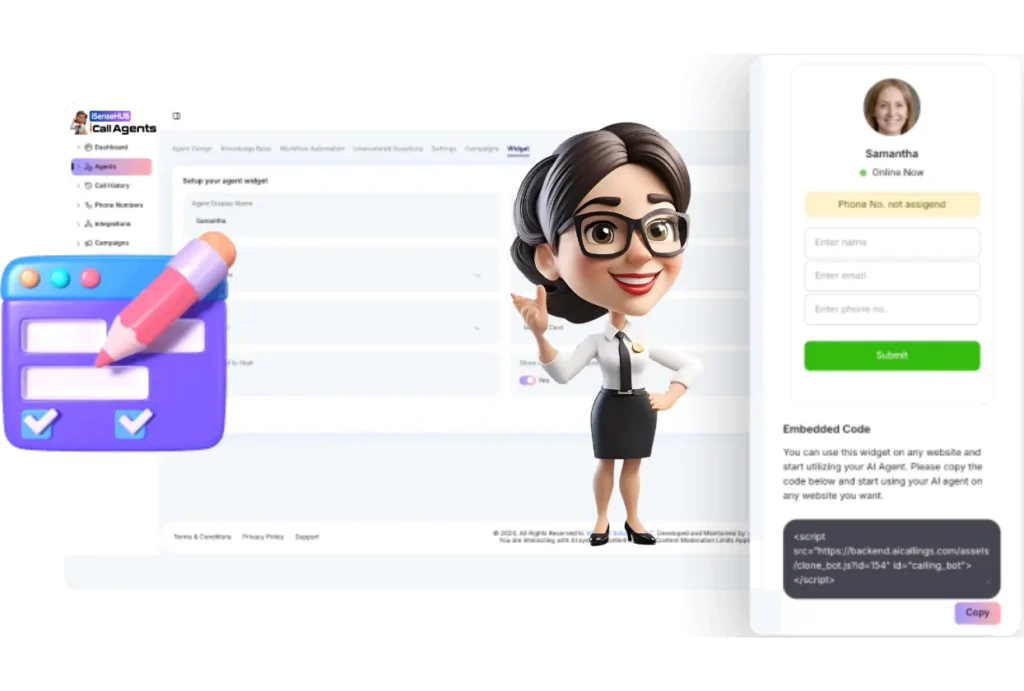 Website transforming into a lead generation engine with smart forms and instant AI follow-up automation