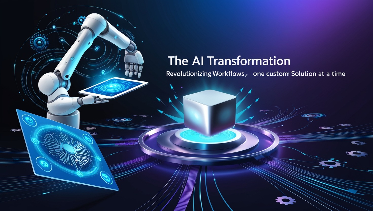 The AI Transformation: Revolutionizing Workflows, One Custom Solution at a Time